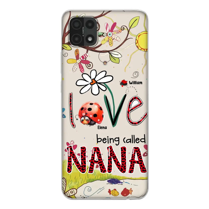 Personalized Grandma/Mom Phone Case - Gift Idea For Grandma - Up to 7 Kids - Love Being Called Gigi - Cases For Oppo/Huawei/Xiaomi