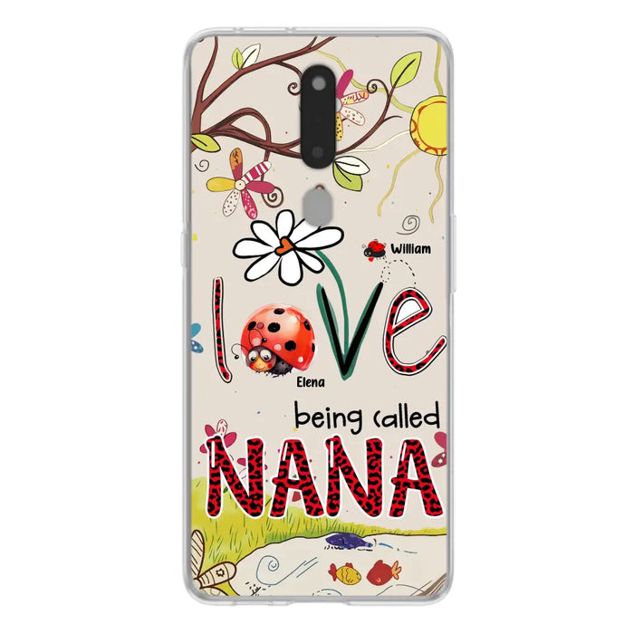 Personalized Grandma/Mom Phone Case - Gift Idea For Grandma - Up to 7 Kids - Love Being Called Gigi - Cases For Oppo/Huawei/Xiaomi