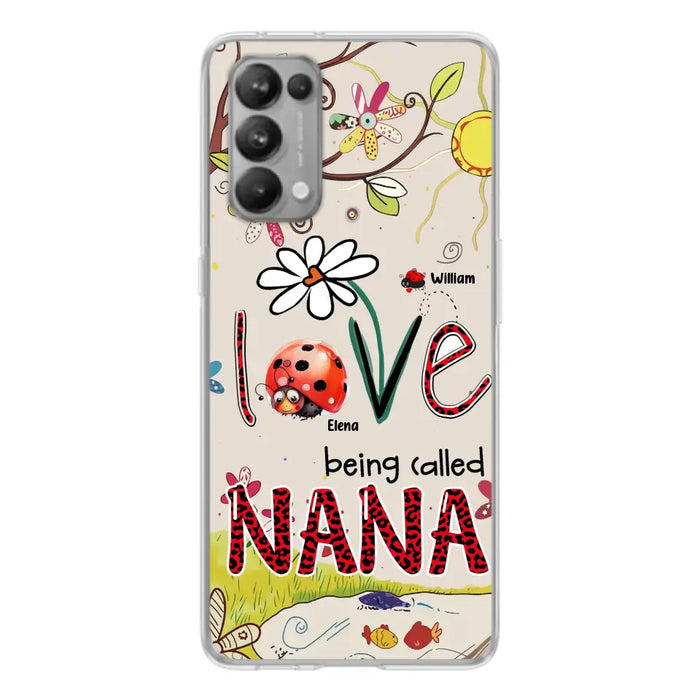 Personalized Grandma/Mom Phone Case - Gift Idea For Grandma - Up to 7 Kids - Love Being Called Gigi - Cases For Oppo/Huawei/Xiaomi