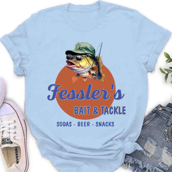 Personalized Fishing Shirt/Hoodie - Father's Day Gift Idea for Fishing Lovers - Bait & Tackle