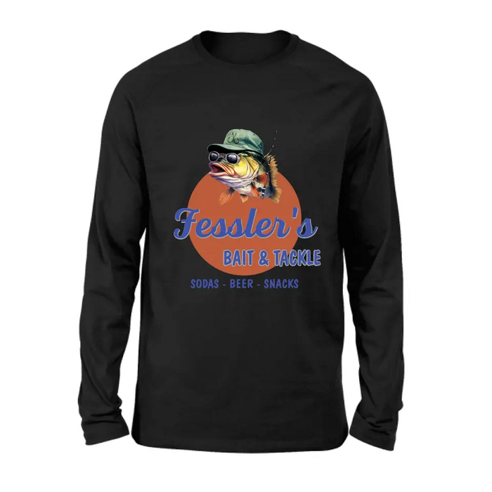 Personalized Fishing Shirt/Hoodie - Father's Day Gift Idea for Fishing Lovers - Bait & Tackle