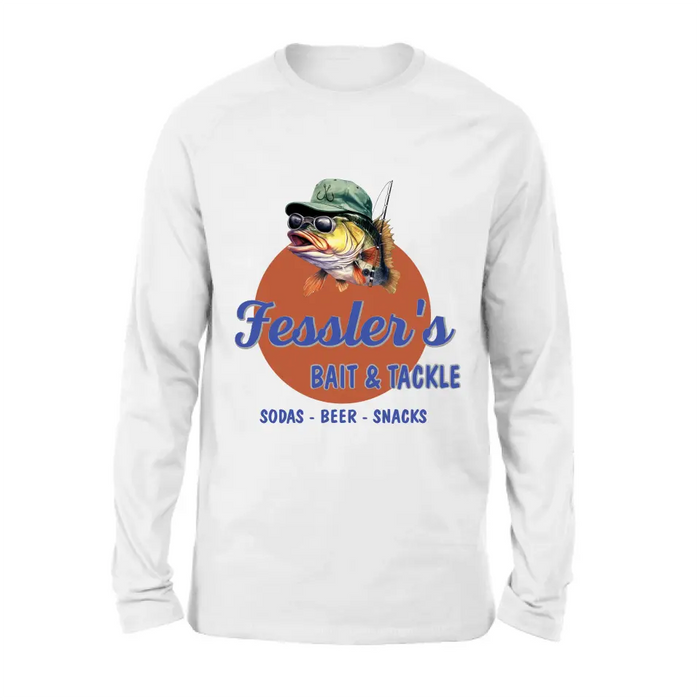 Personalized Fishing Shirt/Hoodie - Father's Day Gift Idea for Fishing Lovers - Bait & Tackle