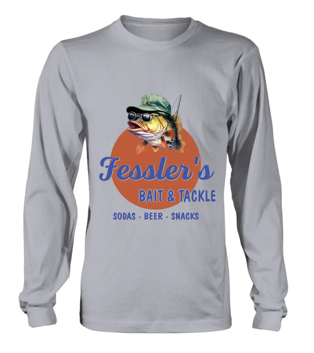 Personalized Fishing Shirt/Hoodie - Father's Day Gift Idea for Fishing Lovers - Bait & Tackle