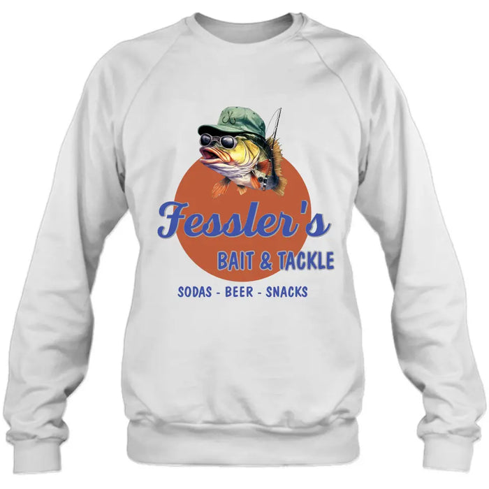 Personalized Fishing Shirt/Hoodie - Father's Day Gift Idea for Fishing Lovers - Bait & Tackle