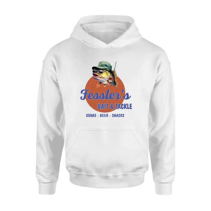 Personalized Fishing Shirt/Hoodie - Father's Day Gift Idea for Fishing Lovers - Bait & Tackle