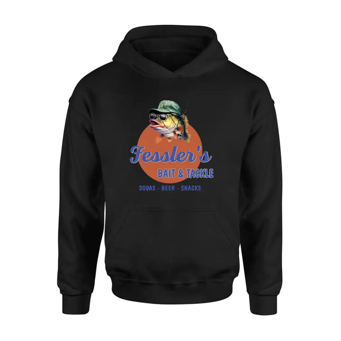 Personalized Fishing Shirt/Hoodie - Father's Day Gift Idea for Fishing Lovers - Bait & Tackle