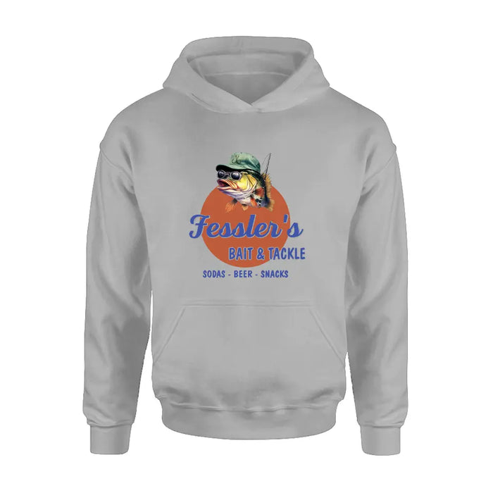 Personalized Fishing Shirt/Hoodie - Father's Day Gift Idea for Fishing Lovers - Bait & Tackle