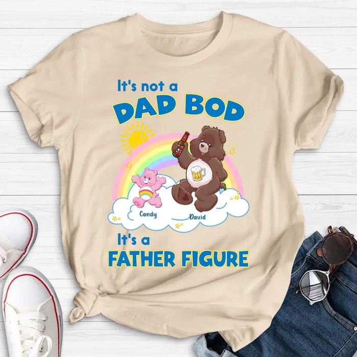 Personalized Bear Shirt/Hoodie - Up to 6 Kids - Father's Day Gift Idea - It's Not A Dad Bod It's A Father Figure