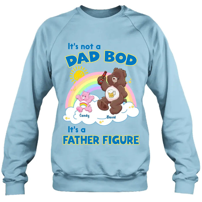Personalized Bear Shirt/Hoodie - Up to 6 Kids - Father's Day Gift Idea - It's Not A Dad Bod It's A Father Figure