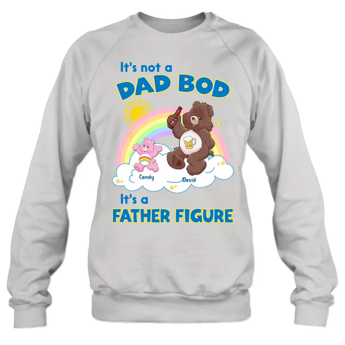 Personalized Bear Shirt/Hoodie - Up to 6 Kids - Father's Day Gift Idea - It's Not A Dad Bod It's A Father Figure