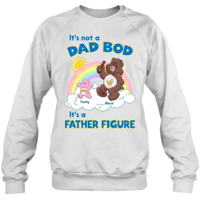 Personalized Bear Shirt/Hoodie - Up to 6 Kids - Father's Day Gift Idea - It's Not A Dad Bod It's A Father Figure