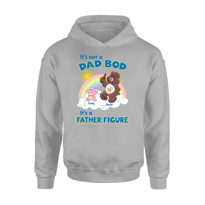 Personalized Bear Shirt/Hoodie - Up to 6 Kids - Father's Day Gift Idea - It's Not A Dad Bod It's A Father Figure