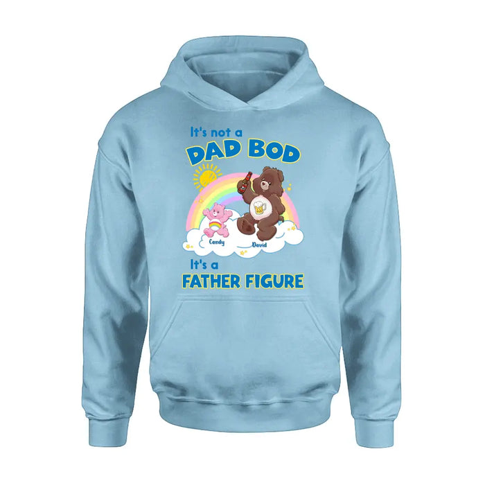 Personalized Bear Shirt/Hoodie - Up to 6 Kids - Father's Day Gift Idea - It's Not A Dad Bod It's A Father Figure