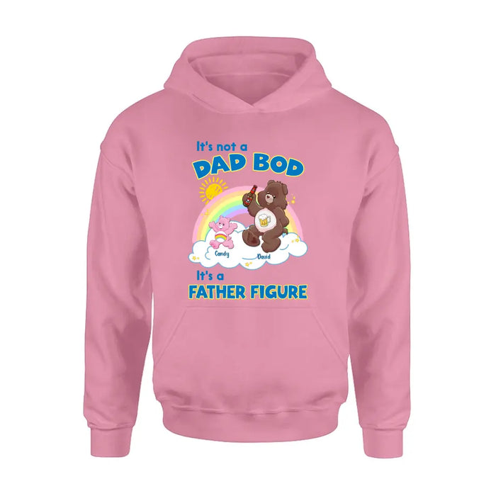 Personalized Bear Shirt/Hoodie - Up to 6 Kids - Father's Day Gift Idea - It's Not A Dad Bod It's A Father Figure
