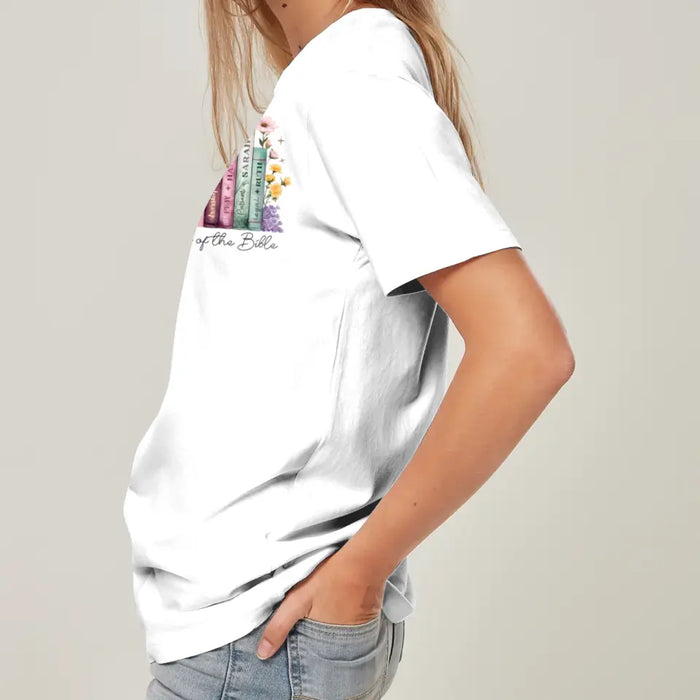 Personalized Woman AOP T-Shirt - Gift Idea for Mother's Day/Besties/Friends - Women Of The Bible