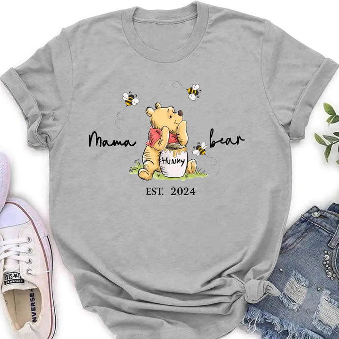 Personalized Family Bear Baby Onesie/T-Shirt - Father's Day/Mother's Day Gift Idea