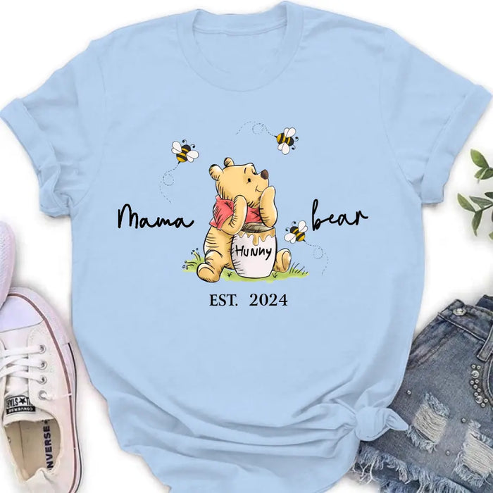Personalized Family Bear Baby Onesie/T-Shirt - Father's Day/Mother's Day Gift Idea