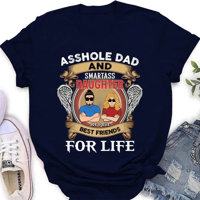 Personalized Father And Daughter/Son T-shirt/Long Sleeve/Sweatshirt/Hoodie - Gift Idea For Father's Day