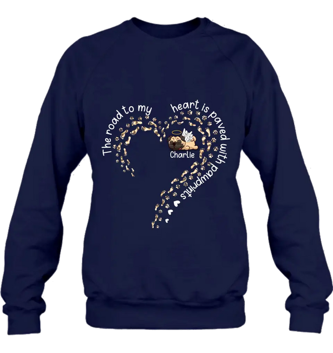 Personalized Memorial Dog Shirt - Mother's Day Gift For Dog Mom/Dog Dad - Up to 4 dogs