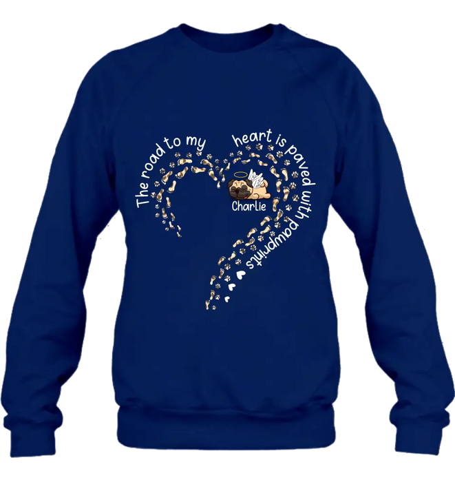 Personalized Memorial Dog Shirt - Mother's Day Gift For Dog Mom/Dog Dad - Up to 4 dogs