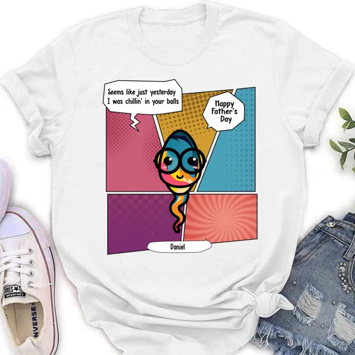 Personalized Funny Shirt/Hoodie - Up to 6 Children - Father's Day Gift Idea - Happy Father's Day