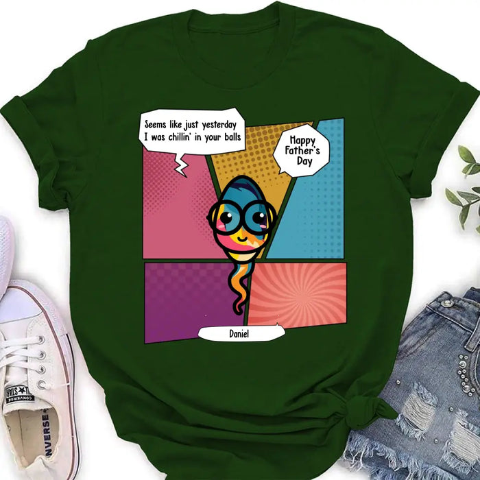 Personalized Funny Shirt/Hoodie - Up to 6 Children - Father's Day Gift Idea - Happy Father's Day