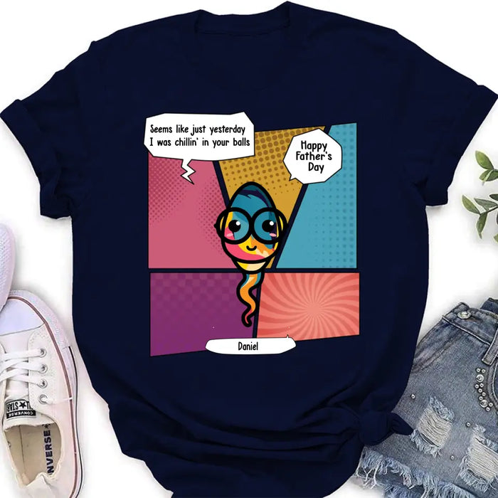 Personalized Funny Shirt/Hoodie - Up to 6 Children - Father's Day Gift Idea - Happy Father's Day