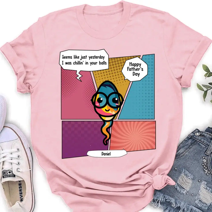 Personalized Funny Shirt/Hoodie - Up to 6 Children - Father's Day Gift Idea - Happy Father's Day