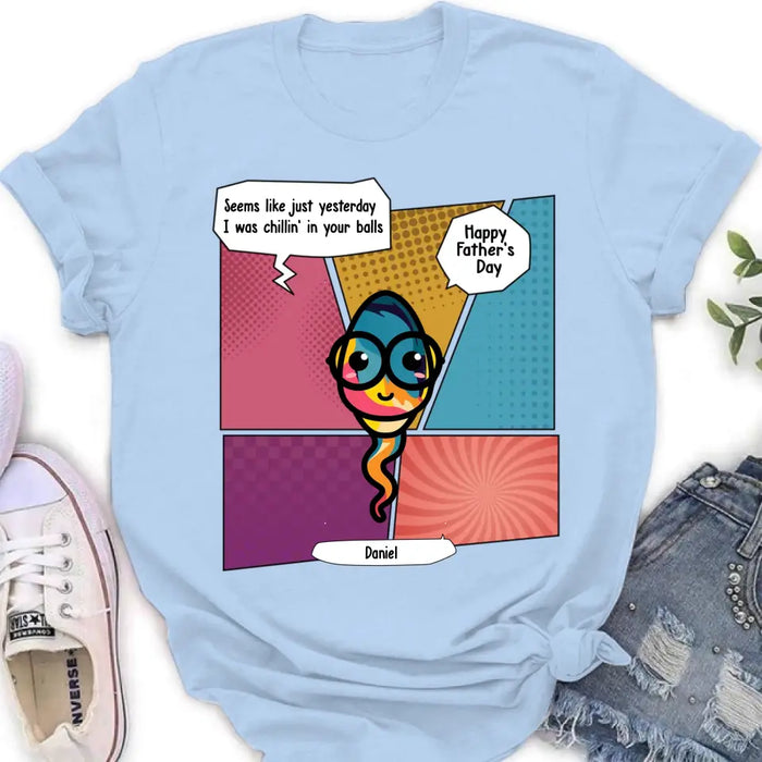Personalized Funny Shirt/Hoodie - Up to 6 Children - Father's Day Gift Idea - Happy Father's Day