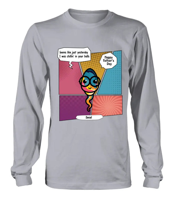 Personalized Funny Shirt/Hoodie - Up to 6 Children - Father's Day Gift Idea - Happy Father's Day