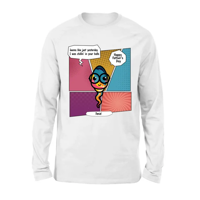 Personalized Funny Shirt/Hoodie - Up to 6 Children - Father's Day Gift Idea - Happy Father's Day