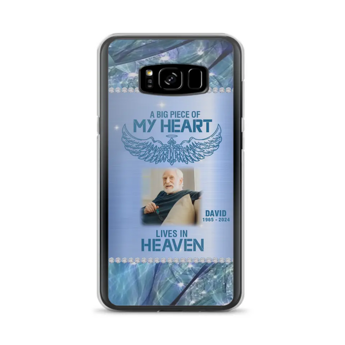 Custom Personalized Memorial Photo Phone Case - Upload Photo - Memorial Gift For Family Member - Never Walk Alone - Case For iPhone/ Samsung