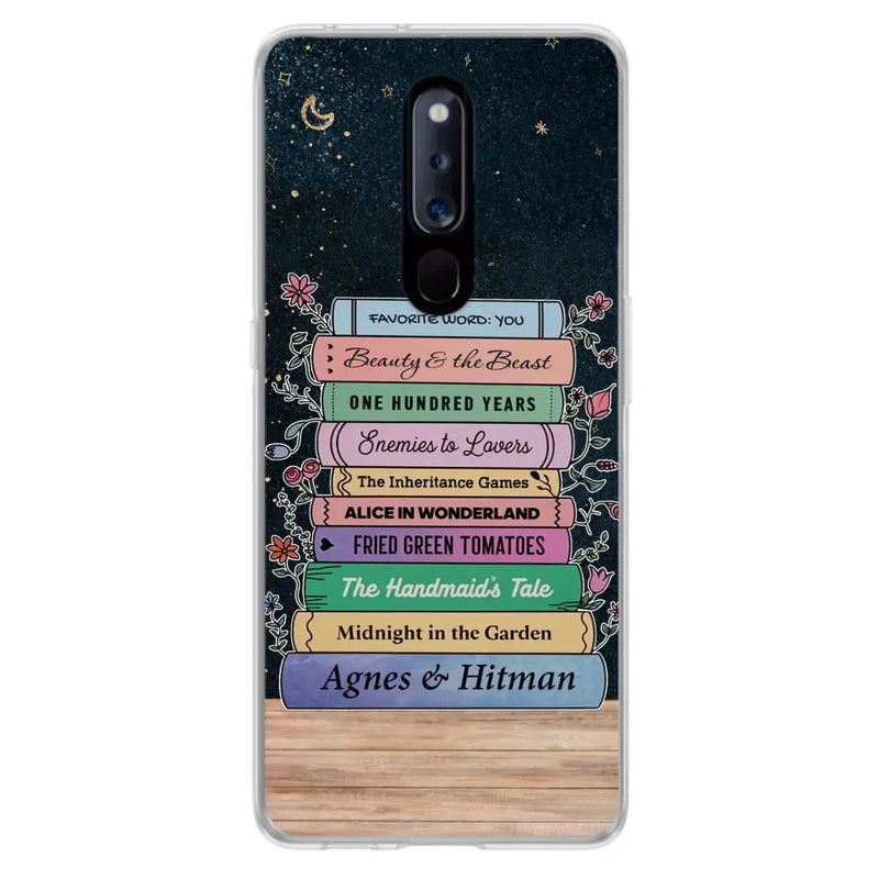 Custom Personalized Reading Book Xiaomi/ Huawei/ Oppo Cases - Gift Idea For Reading Lover/ Birthday