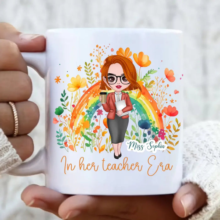 Personalized Teacher Coffee Mug - Gift Idea For Teacher/Birthday/Back To School - In Her Teacher Era