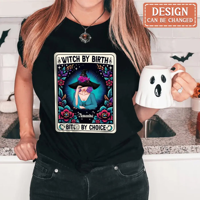 Personalized Witch T-shirt/Long Sleeve/Sweatshirt/Hoodie - Gift Idea For Halloween/Witch - Not Every Witch Lives In Salem