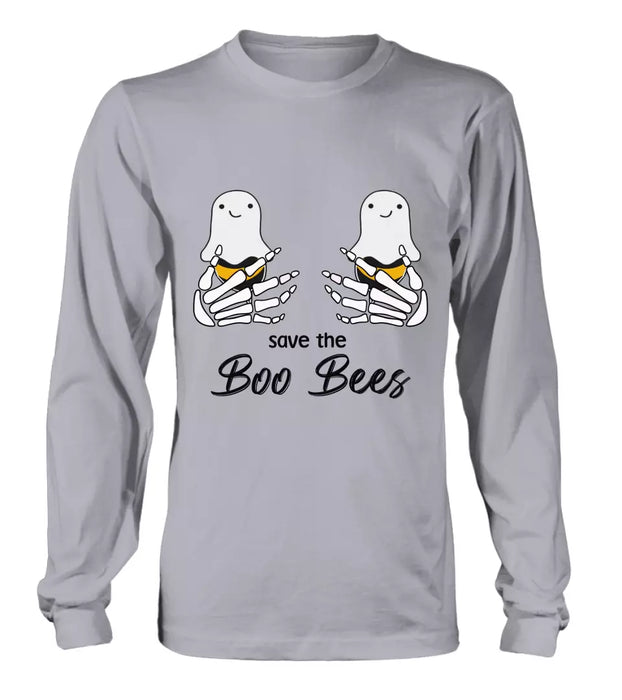 Personalized Funny Save The Boo Bees T-shirt/Long Sleeve/Sweatshirt/Hoodie - Gift Idea For Friend/Sister/Mother