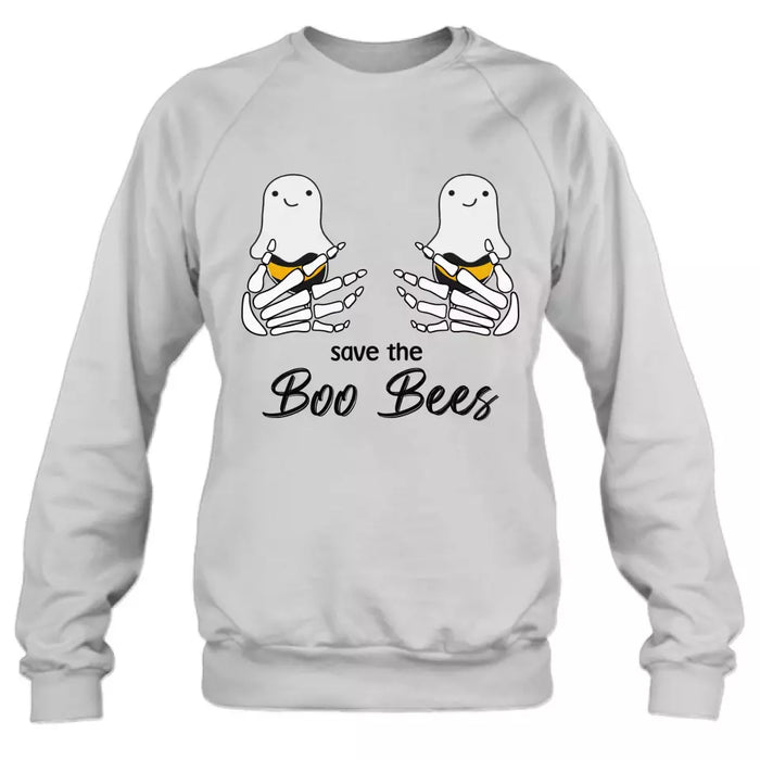 Personalized Funny Save The Boo Bees T-shirt/Long Sleeve/Sweatshirt/Hoodie - Gift Idea For Friend/Sister/Mother
