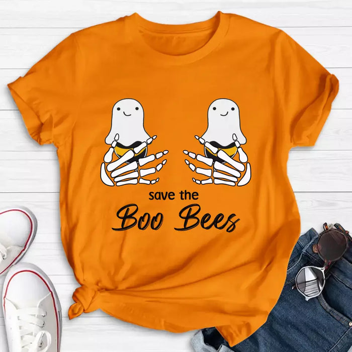 Personalized Funny Save The Boo Bees T-shirt/Long Sleeve/Sweatshirt/Hoodie - Gift Idea For Friend/Sister/Mother