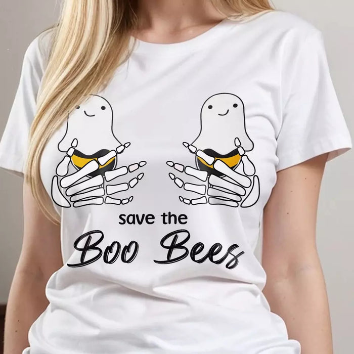 Personalized Funny Save The Boo Bees T-shirt/Long Sleeve/Sweatshirt/Hoodie - Gift Idea For Friend/Sister/Mother