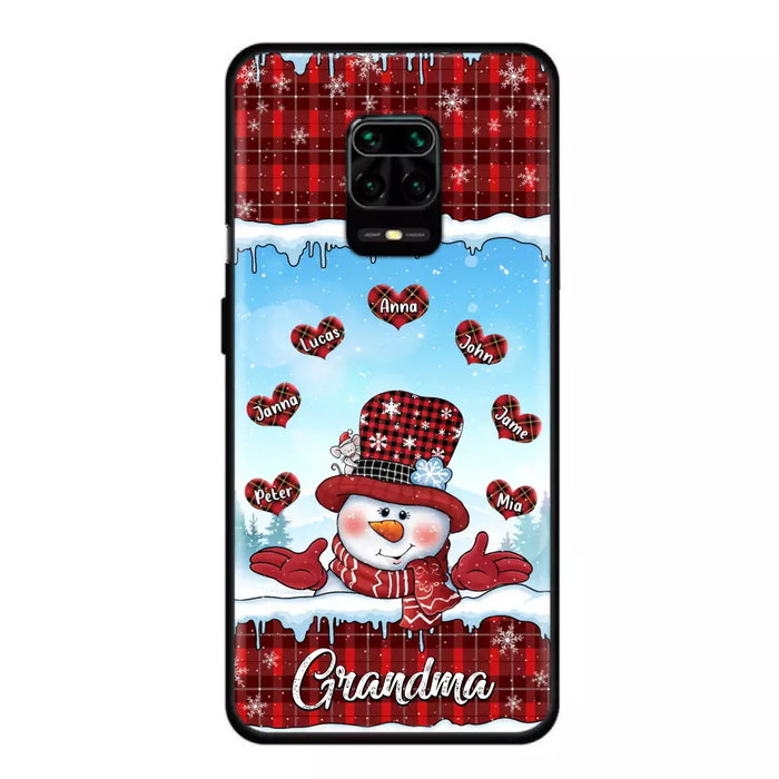 Personalized Grandma Children Phone Case - Christmas Gift For Grandma/Mom - Up to 7 Kids - Case For Xiaomi/Oppo/Huawei