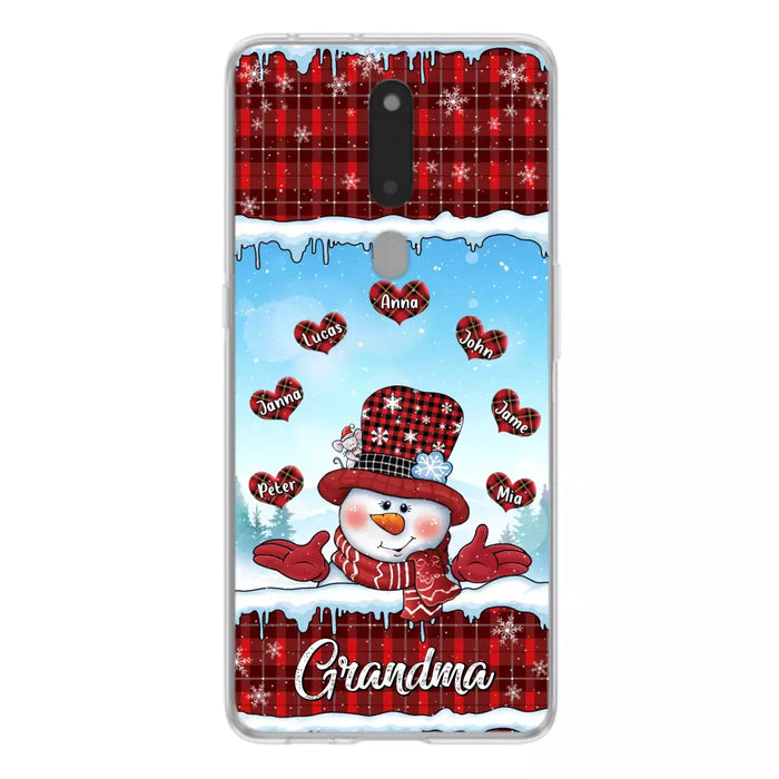 Personalized Grandma Children Phone Case - Christmas Gift For Grandma/Mom - Up to 7 Kids - Case For Xiaomi/Oppo/Huawei