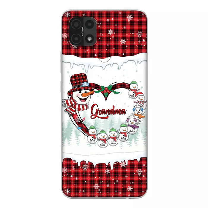 Personalized Christmas Grandma Children Phone Case - Gift For Grandma/Mom - Up to 8 Kids - Case For Xiaomi/Oppo/Huawei