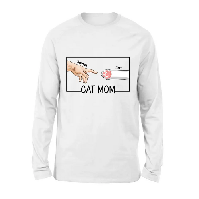 Personalized OCD Cat T-shirt/Long Sleeve/Sweatshirt/Hoodie - Gift Idea For Cat Mom/Cat Dad