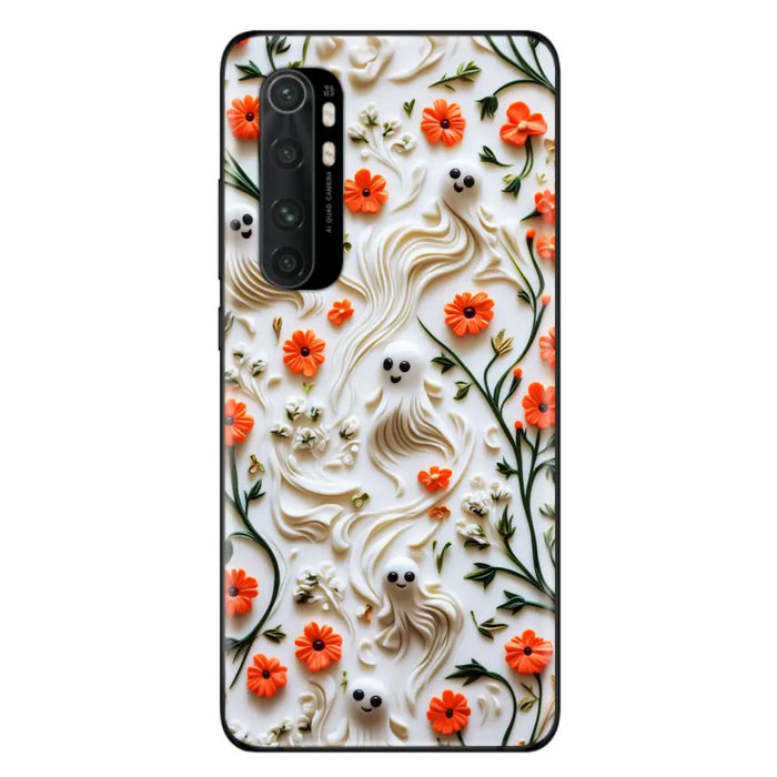 Custom Personalized 3D Clay Boo Phone Case - Halloween Gift Idea - Case For Xiaomi/ Oppo/ Huawei