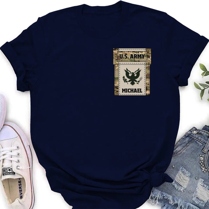 Personalized Veteran Shirt/Hoodie - Gift Idea For Veteran