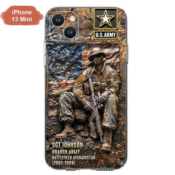 Custom Personalized Veteran Phone Case For iPhone/ Samsung - Veteran Gift Idea
