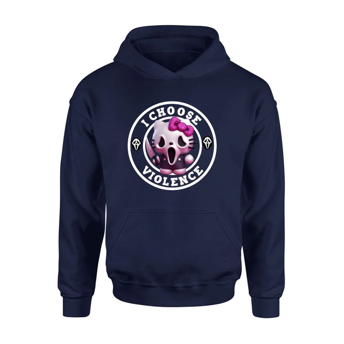 Personalized I Choose Violence Shirt/Hoodie - Halloween Gift Idea
