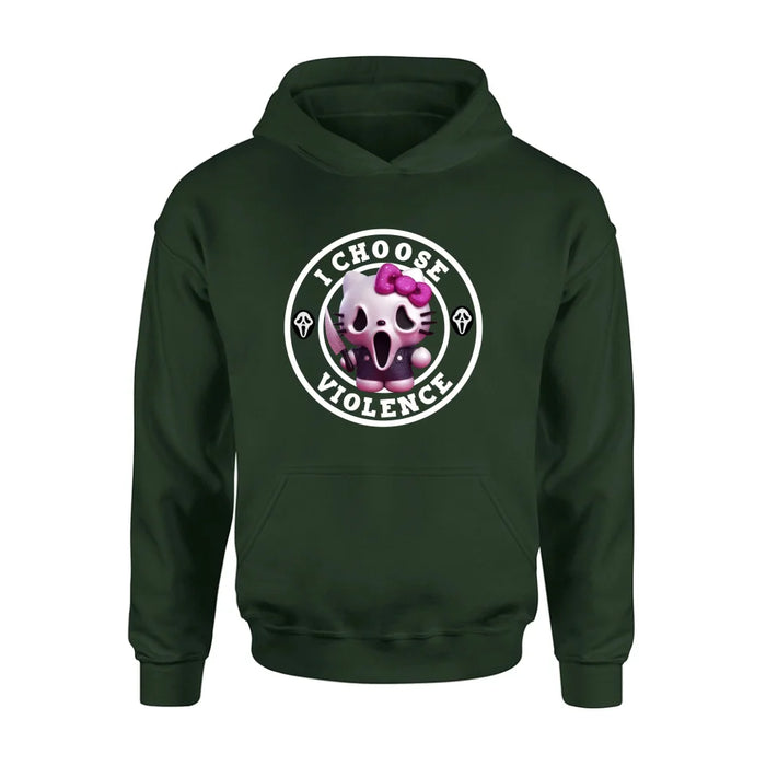 Personalized I Choose Violence Shirt/Hoodie - Halloween Gift Idea
