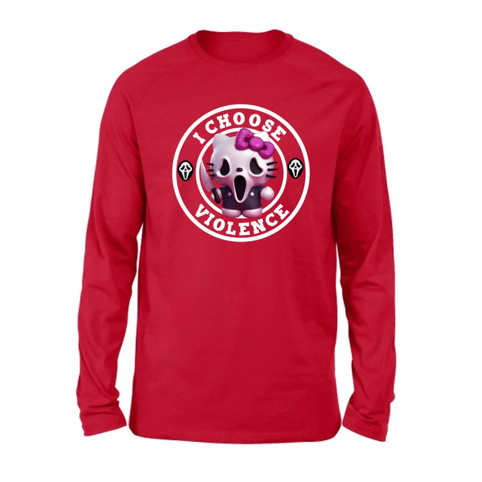Personalized I Choose Violence Shirt/Hoodie - Halloween Gift Idea