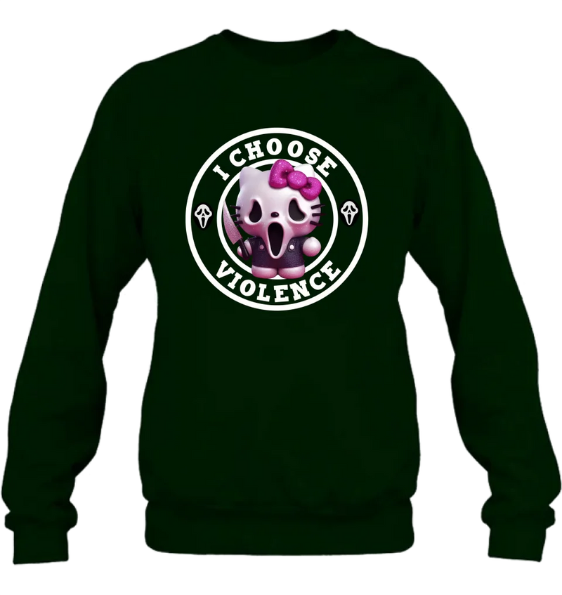 Personalized I Choose Violence Shirt/Hoodie - Halloween Gift Idea